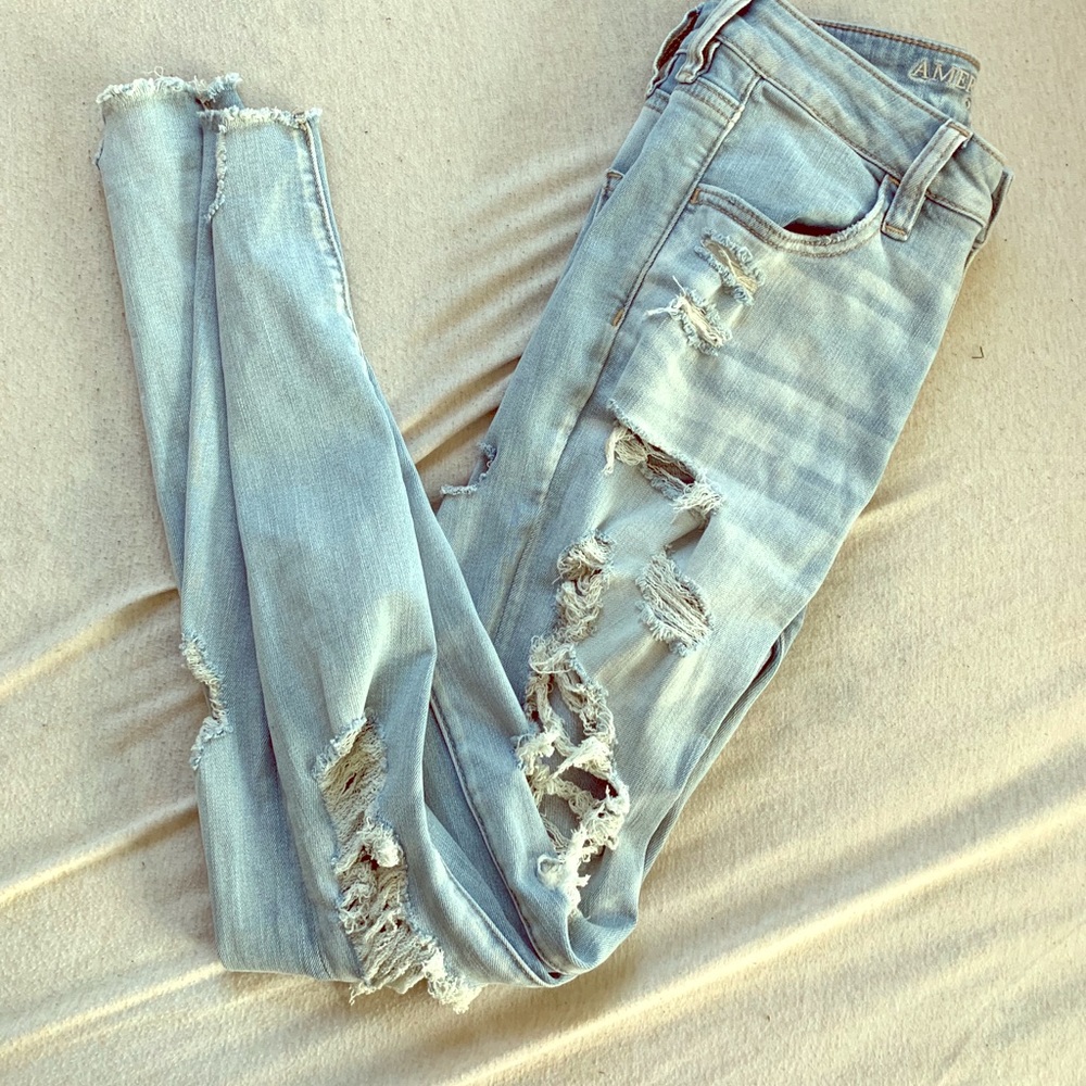 Super High rise American Eagle Jeans
